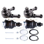 Set of 4 Front Lower Upper Ball Joints K9009 K9372 for Dodge Raider (1987–1989)