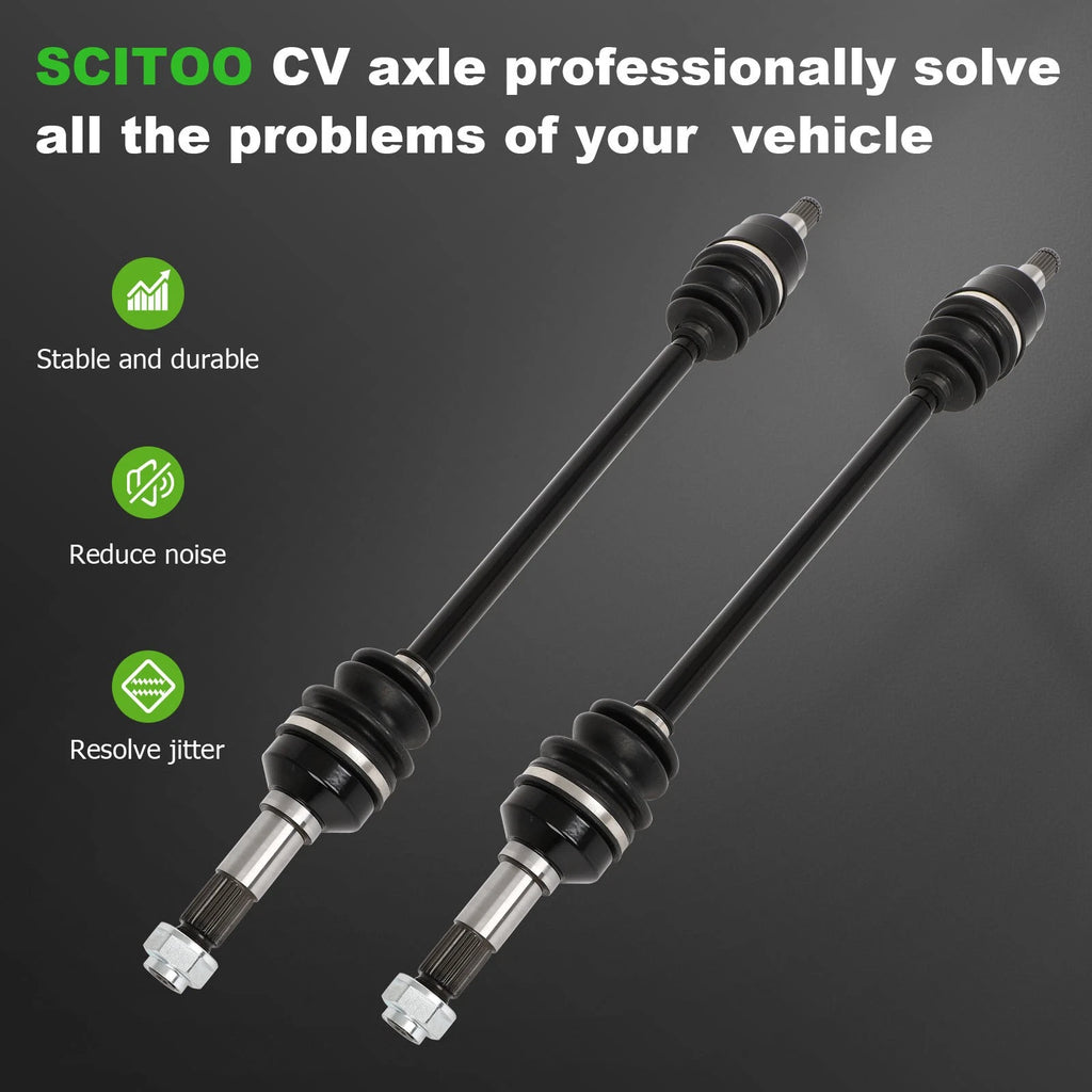 Pair Front CV Axle Shafts for Yamaha YXZ1000R (2016–2022)