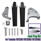 Aluminum Folding Highway Foot Peg Kit for Yamaha FJR1300 (2001–2023)