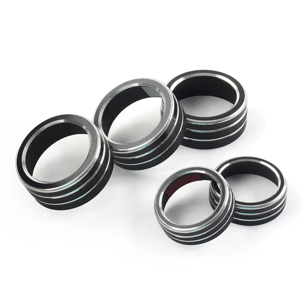 Control Switch Knob Cover Trim for Honda Accord 10th Gen (2018-2022) Black