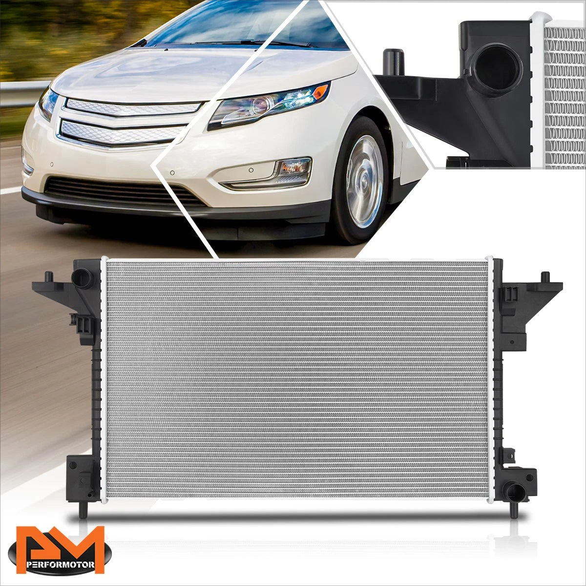 OE Aluminum Radiator DPI-13271 for Chevy Volt (2011–2015) & Cadillac ELR (2014–2016)