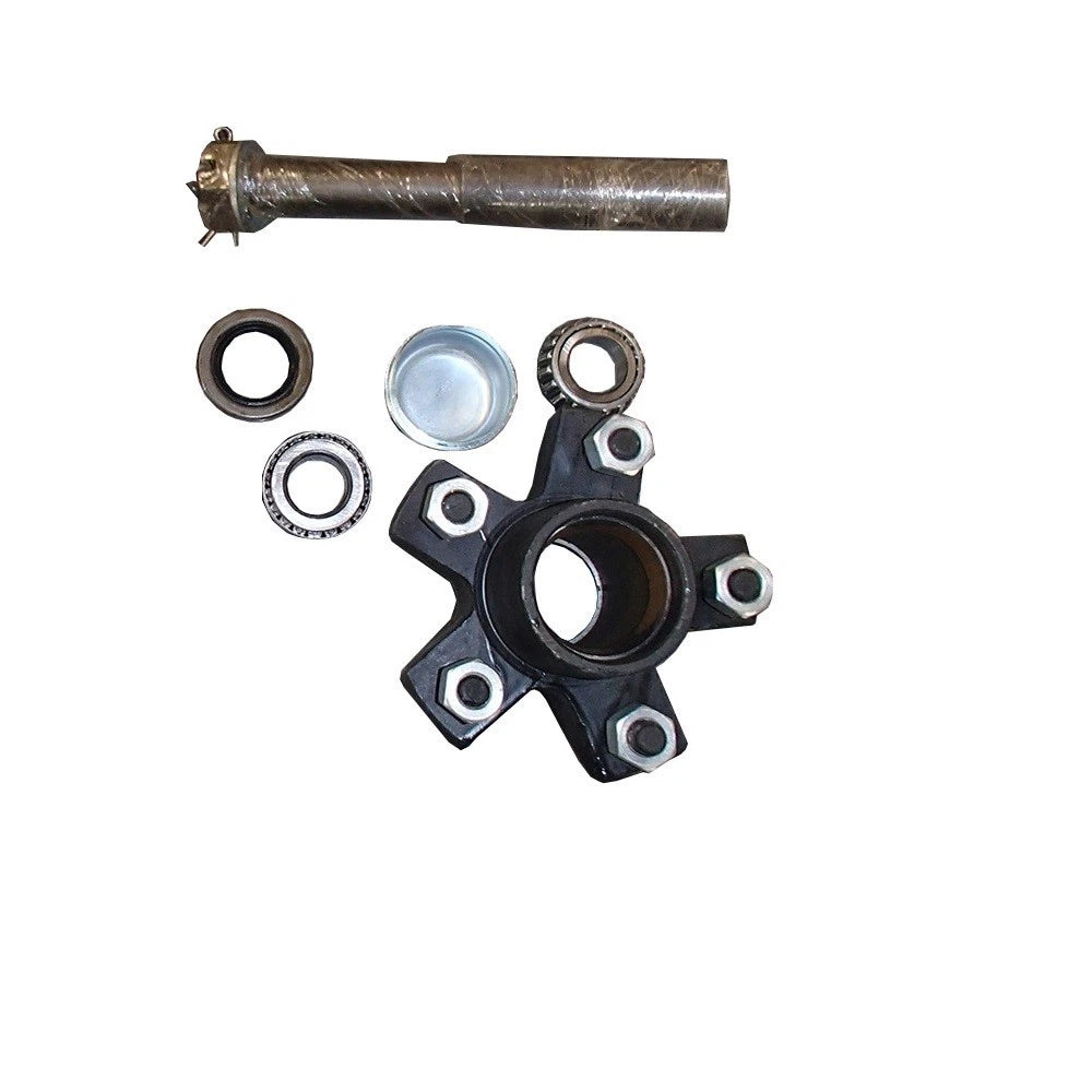 Trailer Hub with Spindle Kit for 5 on 4.5" Bolt Pattern (Aftermarket)