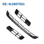 Set of 1 Front Lower Bumper Grille for Audi Q7 (2010–2015) No.4L0807681 Black