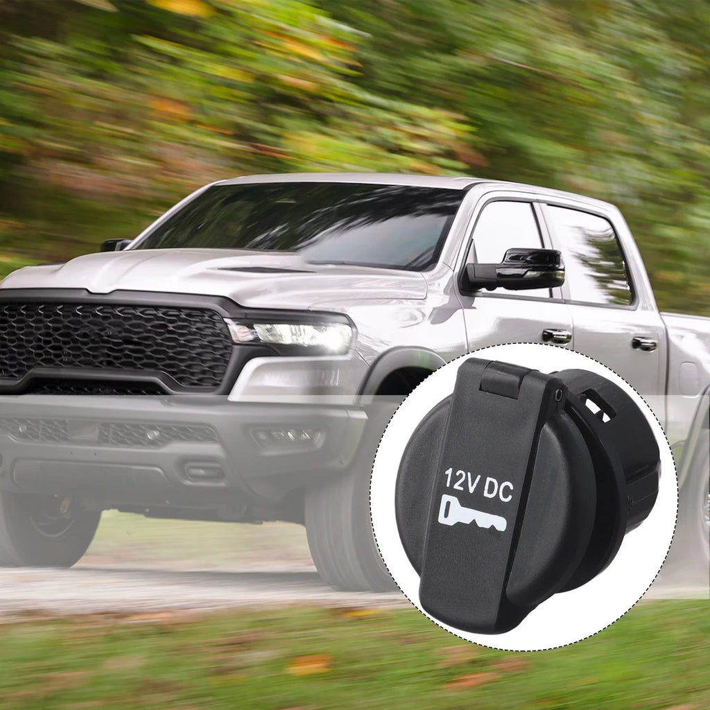 12V Power Outlet Cap Cover for Jeep Wrangler & Ram Truck