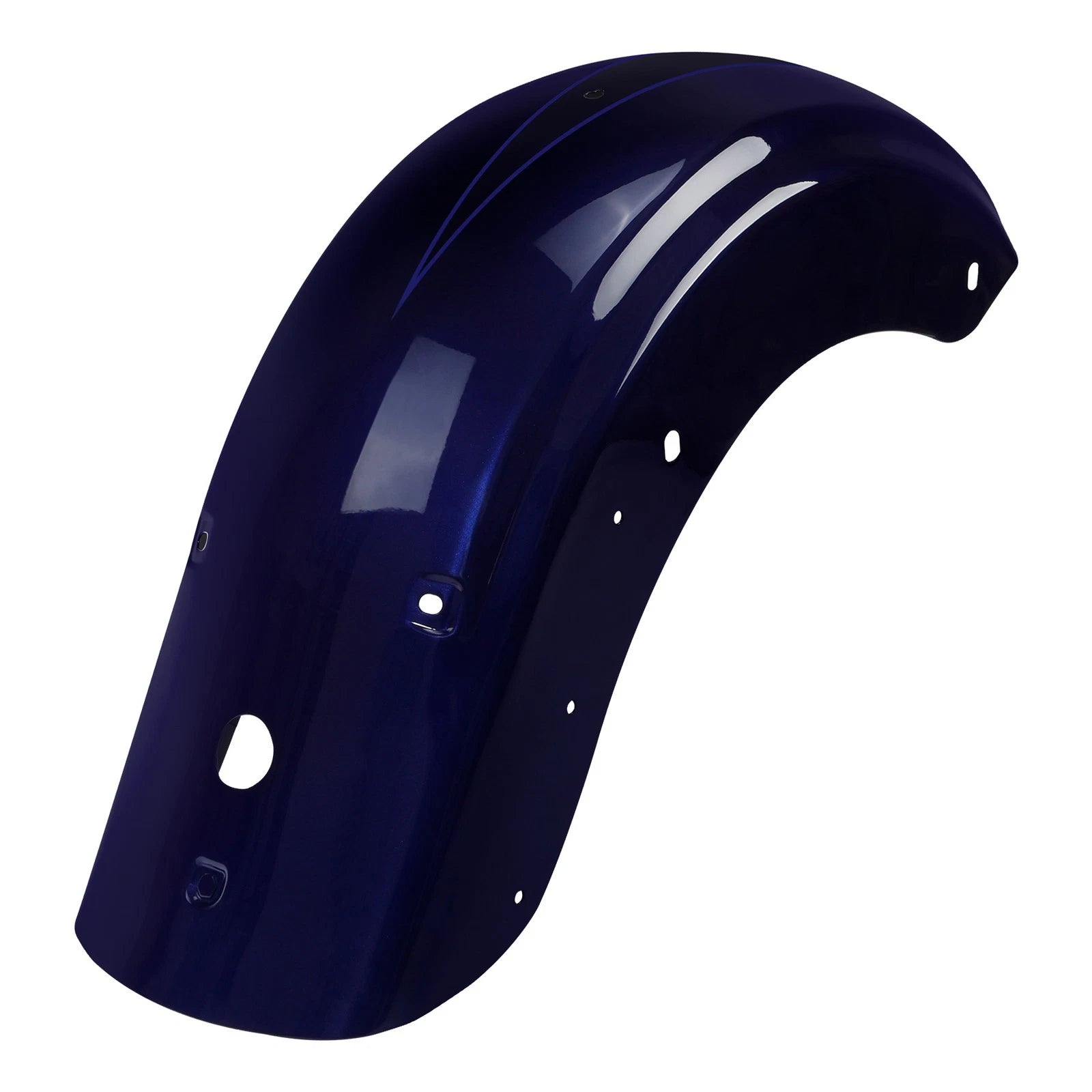 Rear Fender for Harley Touring Road Glide (2009–2023) Zephyr Blue/Black Sunglo