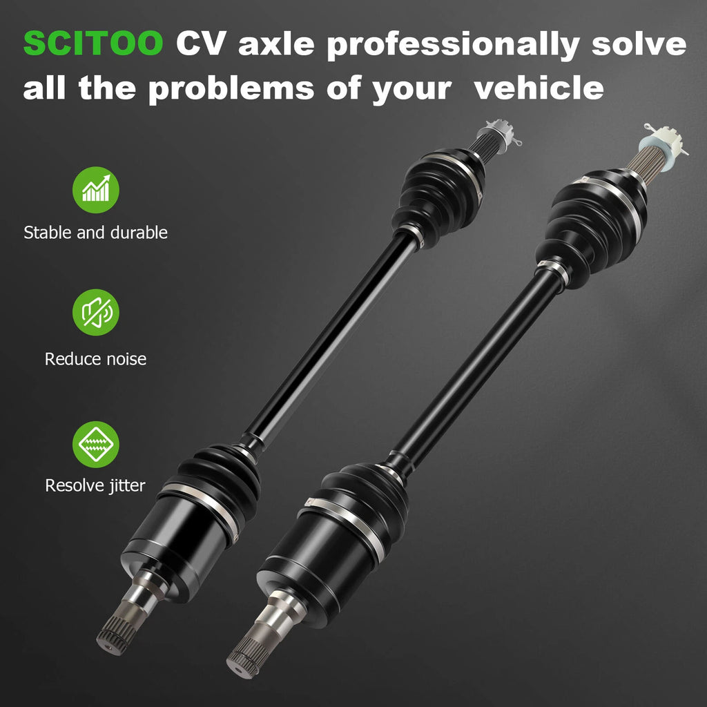 Set of 2 CV Axles for John Deere Gator XUV 825i (2011–2017)