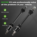 Set of 2 CV Axles for John Deere Gator XUV 825i (2011–2017)