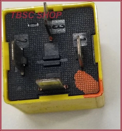 4 Pin Relay for Ford (1993–1993) 93BG-14N089-B1B Yellow OEM
