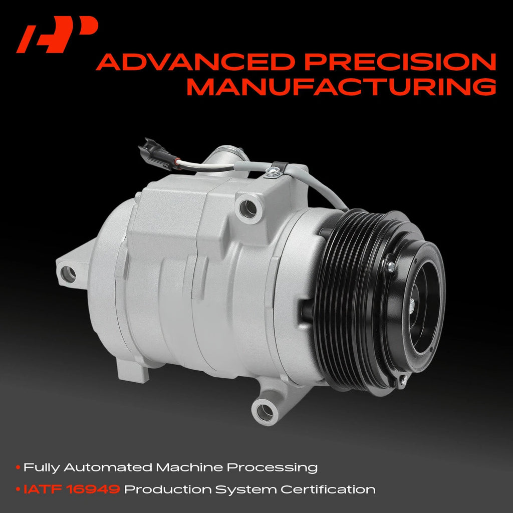 A/C Compressor with Clutch for Ford Taurus Flex Lincoln MKS MKT (2008-2012)