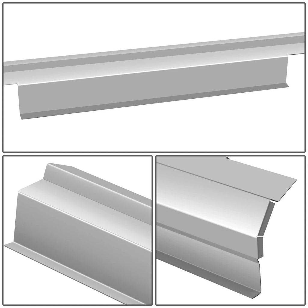 Set of 2 Rocker Panels for Jeep Grand Cherokee (1999–2004) - Primered Grey