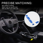 Set of 1 Gear Shift Handbrake Panel Button Switch Cover for Buick Envision (2016–2023)