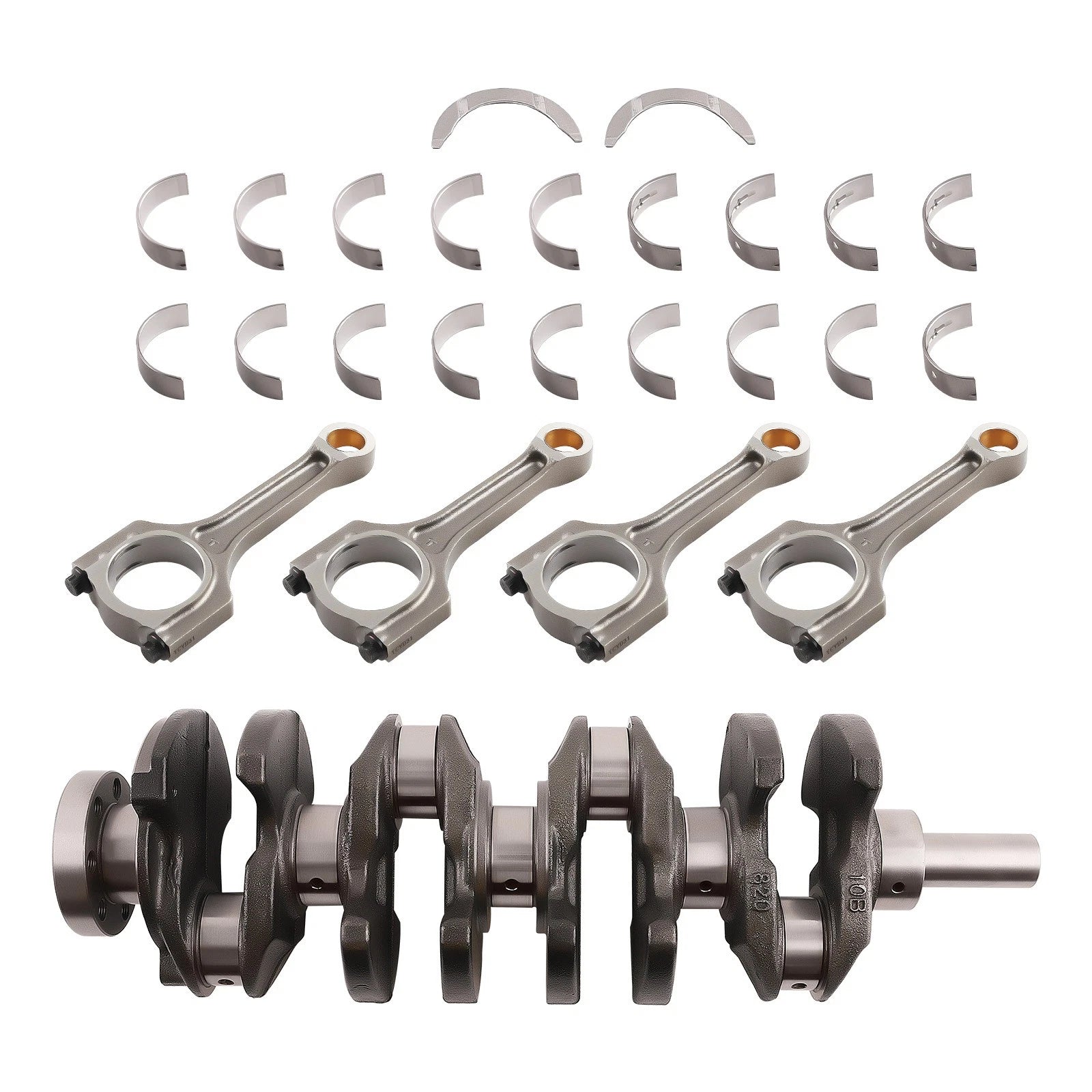 Crankshaft & Con Rods & Bearings for Hyundai Sonata, Kia Optima (G4KH 2.0T)