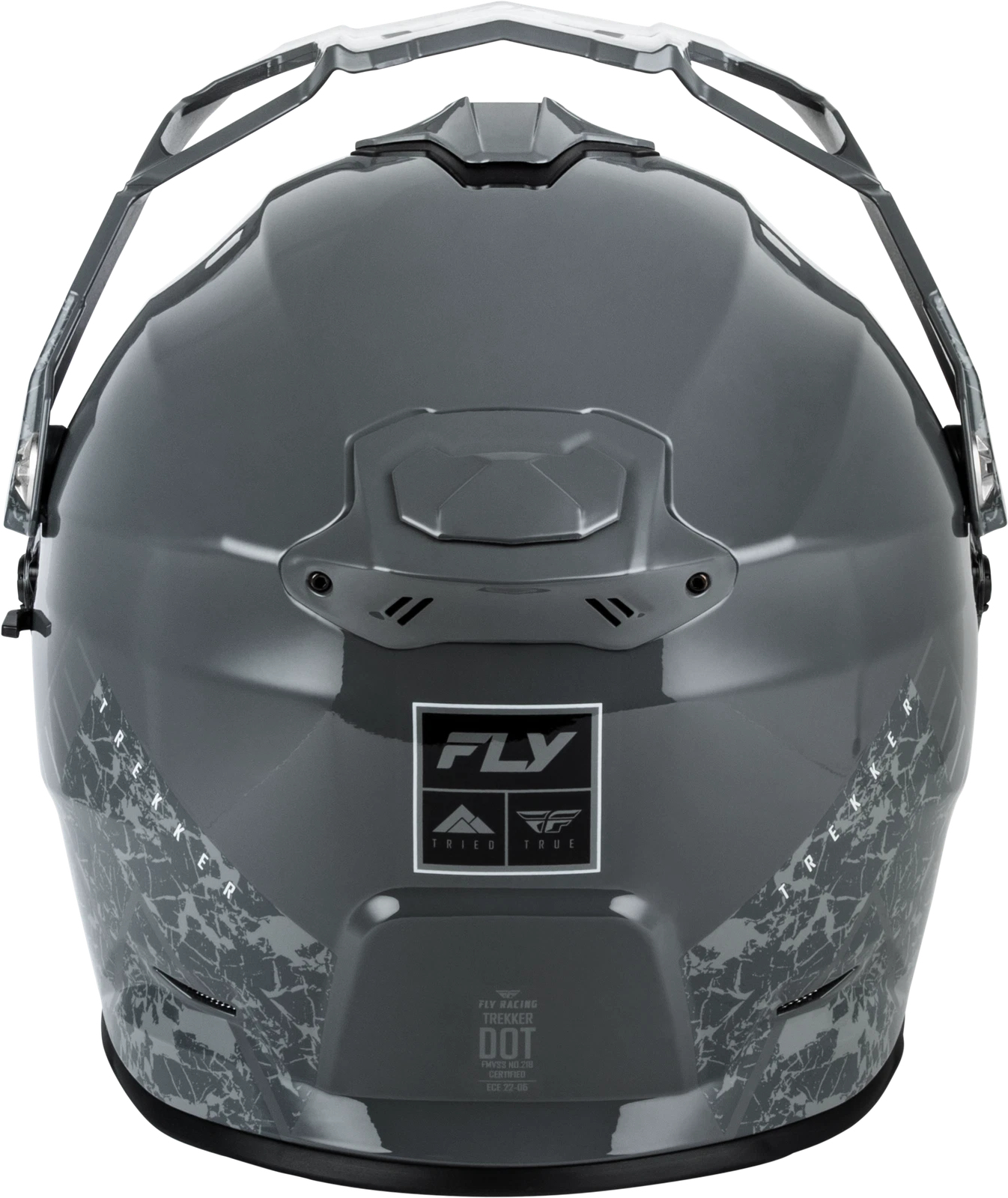 Fly Racing Trekker Helmet Large Grey for Street & Full-Face (2015–2023)
