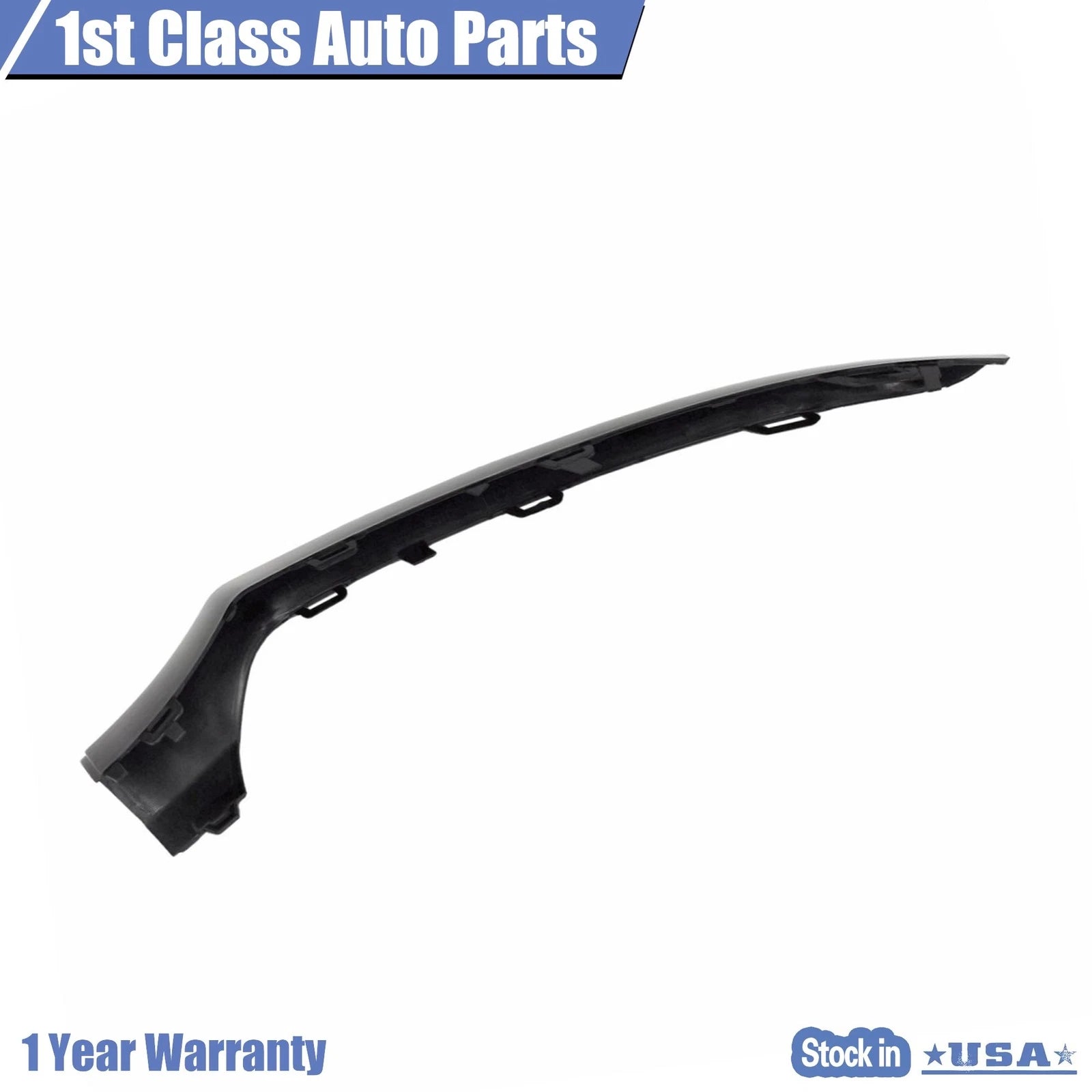Front Driver Side Bumper Trim for Mercedes C300 C400 C450 (2015–2019)