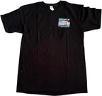 T-Shirt for Big Rig Truck Driver - Red, White & Blue Flag - Size L