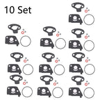Set of 10 Carburetor Bowl Gasket Kit for Honda EU2000I EU1000I EX700C