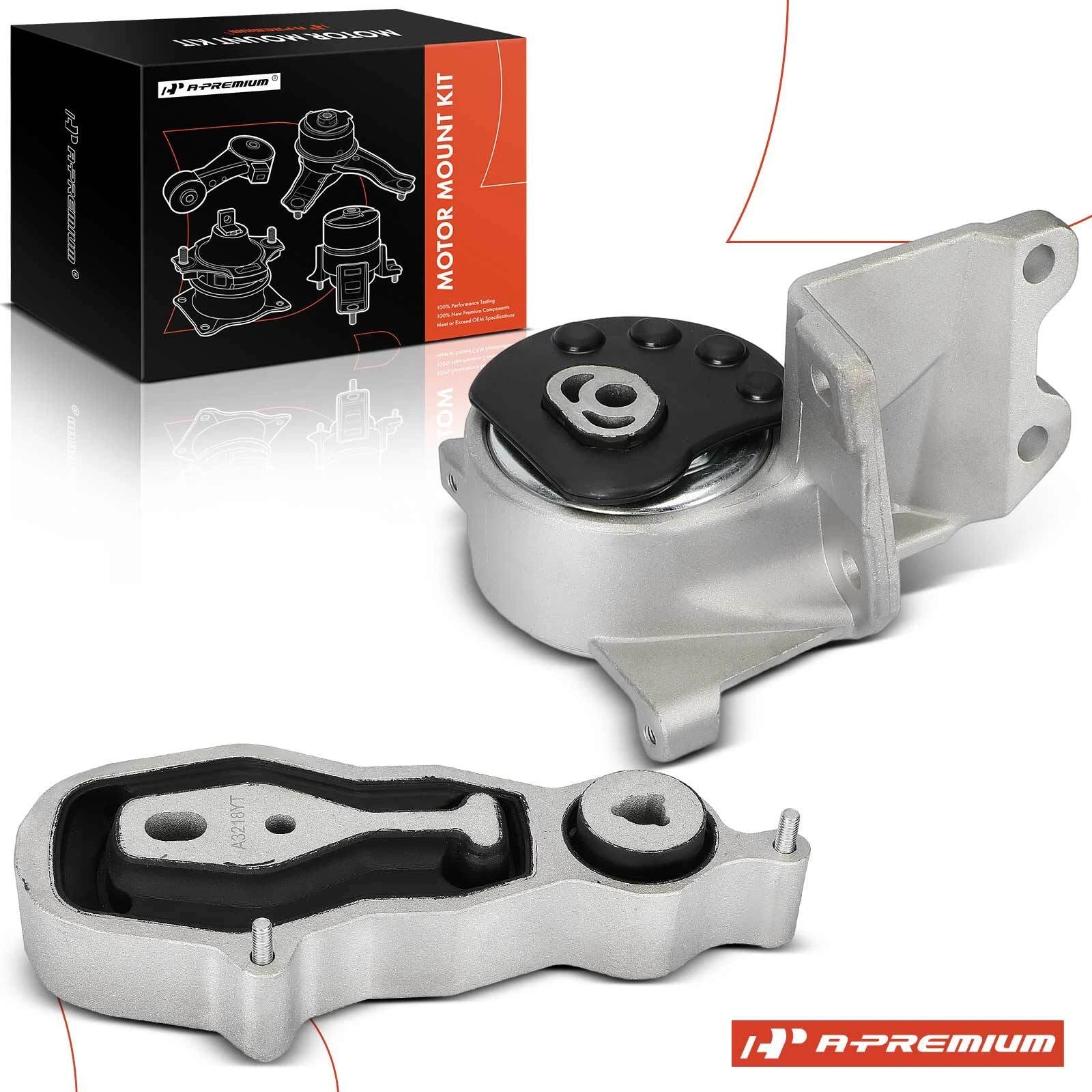 2X Transmission Mount & Torque Strut Mount for Ford Taurus (2013–2017) Flex (2013–2018)