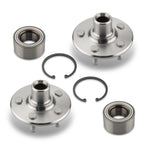 Rear Left and Right Wheel Hubs and Bearings for Ford Explorer Sport Trac (2007–2010)