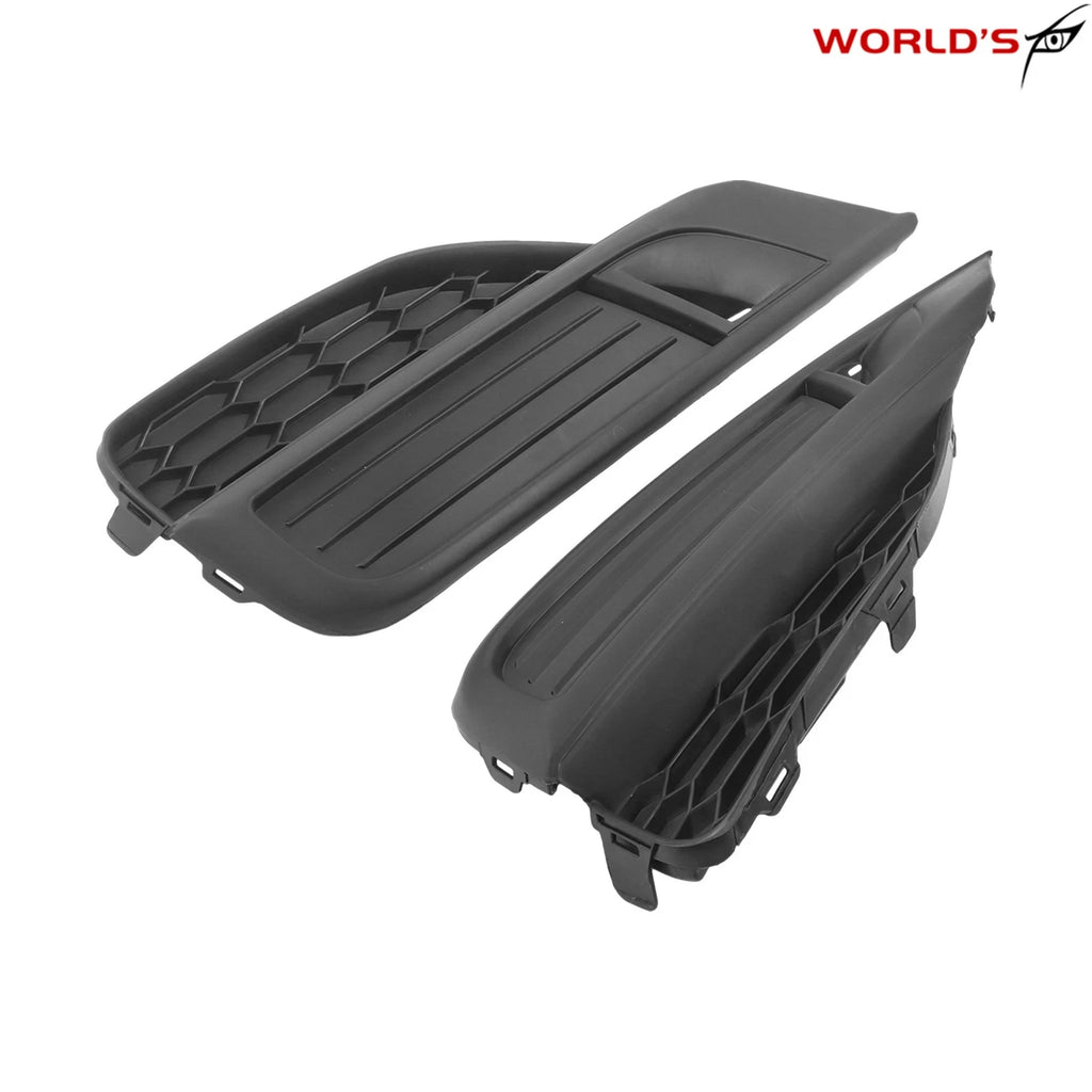 Pair Front Bumper Fog Light Trim Grille for Honda CR-V (2015–2016)