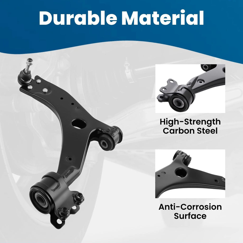 Lower Control Arm Ball Joint for Volvo C30 S40 V50 C70 (2006–2013) w/Sway Bar Link