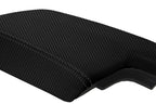 Carbon Fiber Console Lid Armrest Cover for Subaru Crosstrek (2018–2020)