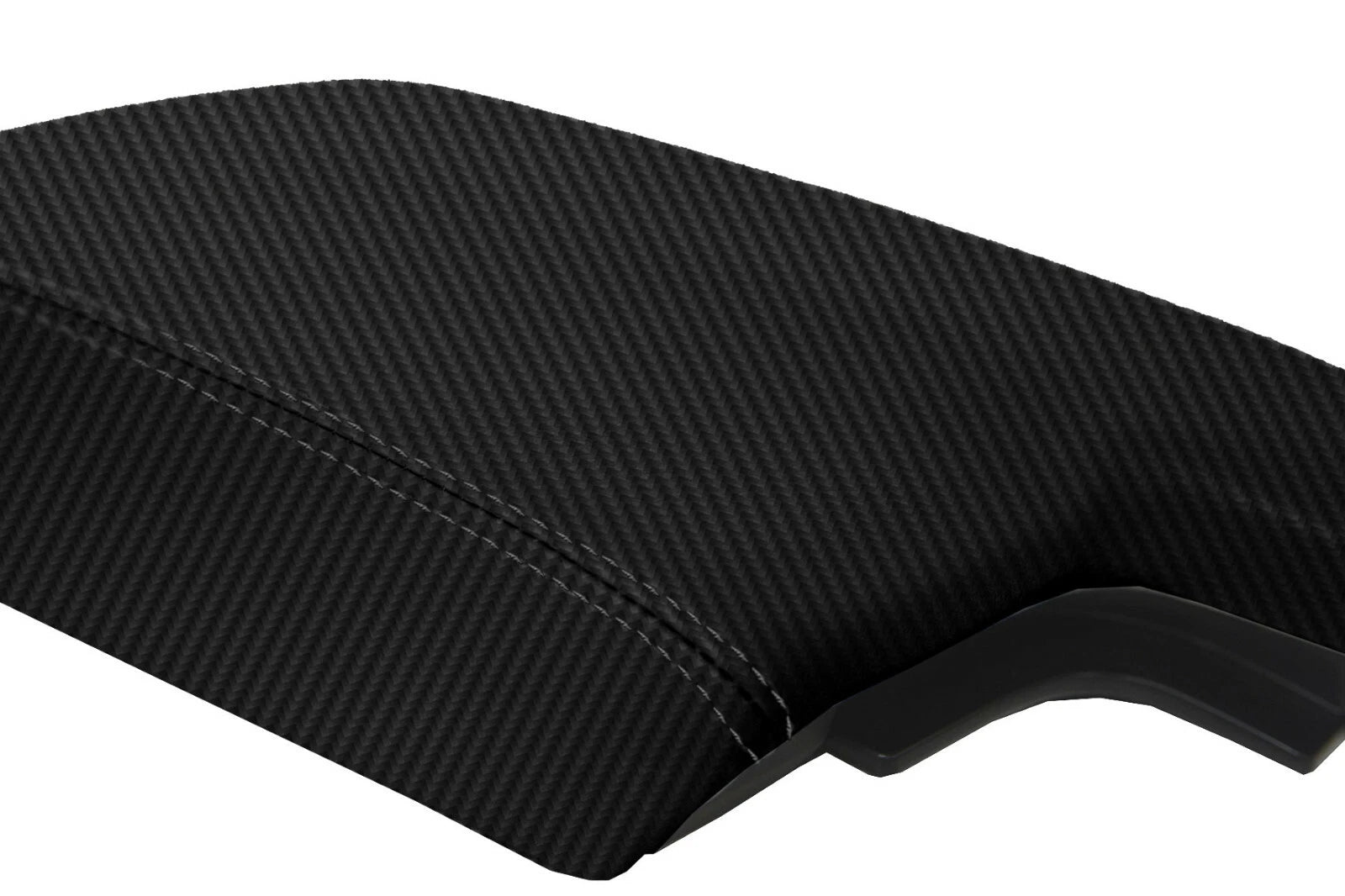 Carbon Fiber Console Lid Armrest Cover for Subaru Crosstrek (2018–2020)