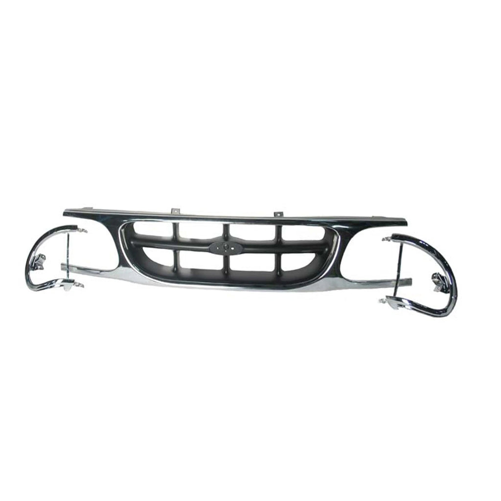 Front Grille Replacement for Toyota Hilux (2015–2018) Ready to Paint
