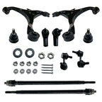 10pcs Front Lower Control Arms Sway Bars Tie Rods for Honda CR-V (2002–2006)