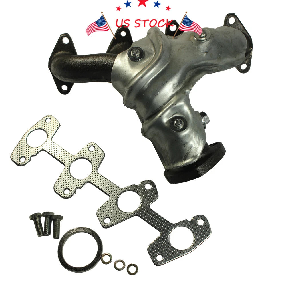 Exhaust Manifold and Gasket Kit for Chevy GMC Isuzu Pickup I4 2.2L (1995–2005)