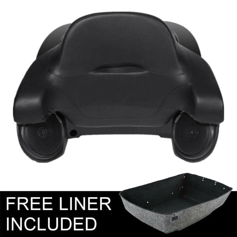 King trunk backrest & speakers for Harley Touring Road Street Glide (2014–2026)