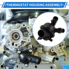 Thermostat Housing for BMW 740i 740Li (2011–2012) 11538671517 11537580627
