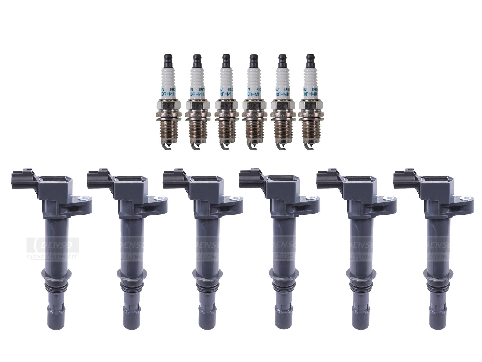 Set of 6 Ignition Coils & Iridium Spark Plugs for Dodge 3.7L V6