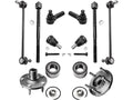 Front Wheel Hub Ball Joint Tie Rod End Kit for Mazda Tribute (2001–2007)