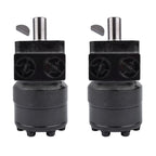 2Pcs Hydraulic Motor for Char-Lynn H Series (Standard 4-Bolt)
