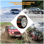 10pcs Tire Snow Chain for Truck SUV (Anti-Skid Winter)