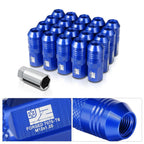 20Pcs M12x1.25 Open End Acorn Lug Nuts for Universal Fit