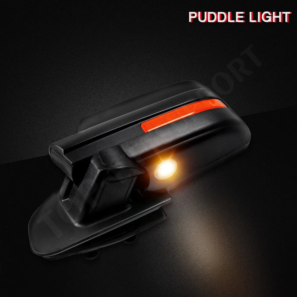 Driver Side Heated Mirror with Puddle Light for Ford F150 (2004–2014)