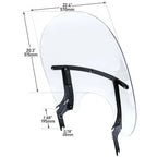 Clear Windscreen Windshield for Harley Road King FLHR (1994-2025)