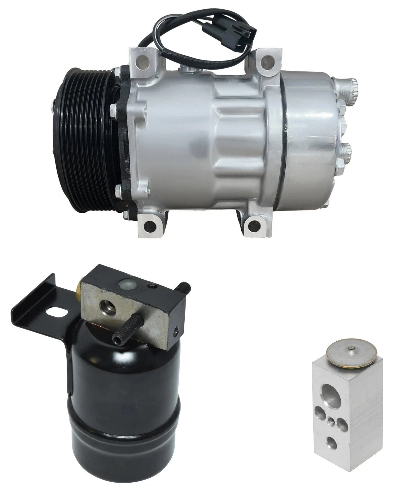 AC Compressor Kit Replacement for Dodge D250 5.9L (1992–1993)