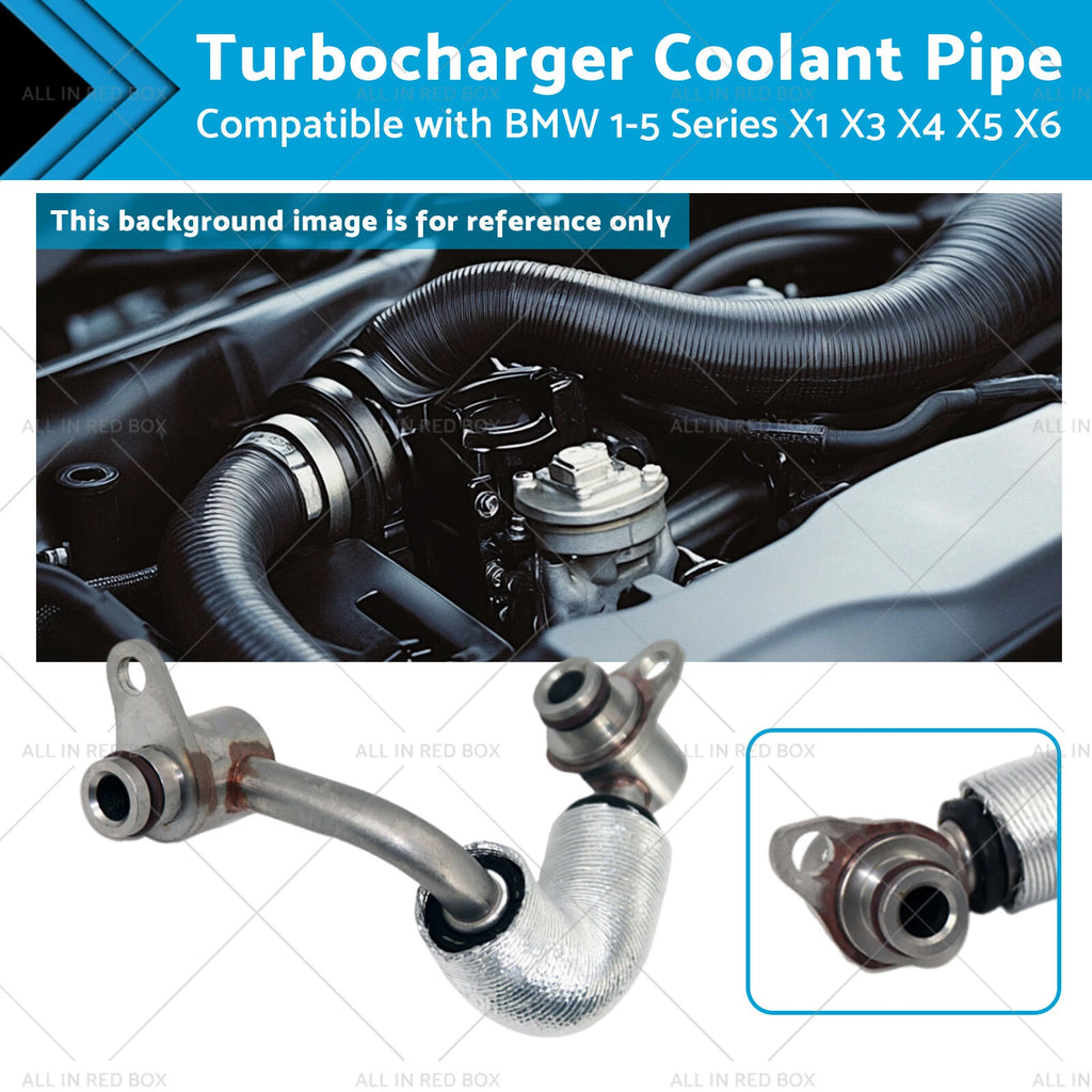 Turbocharger Coolant Pipe for BMW 1-5 Series X1 X3 X4 X5 X6 (2004–2020) 11538663517