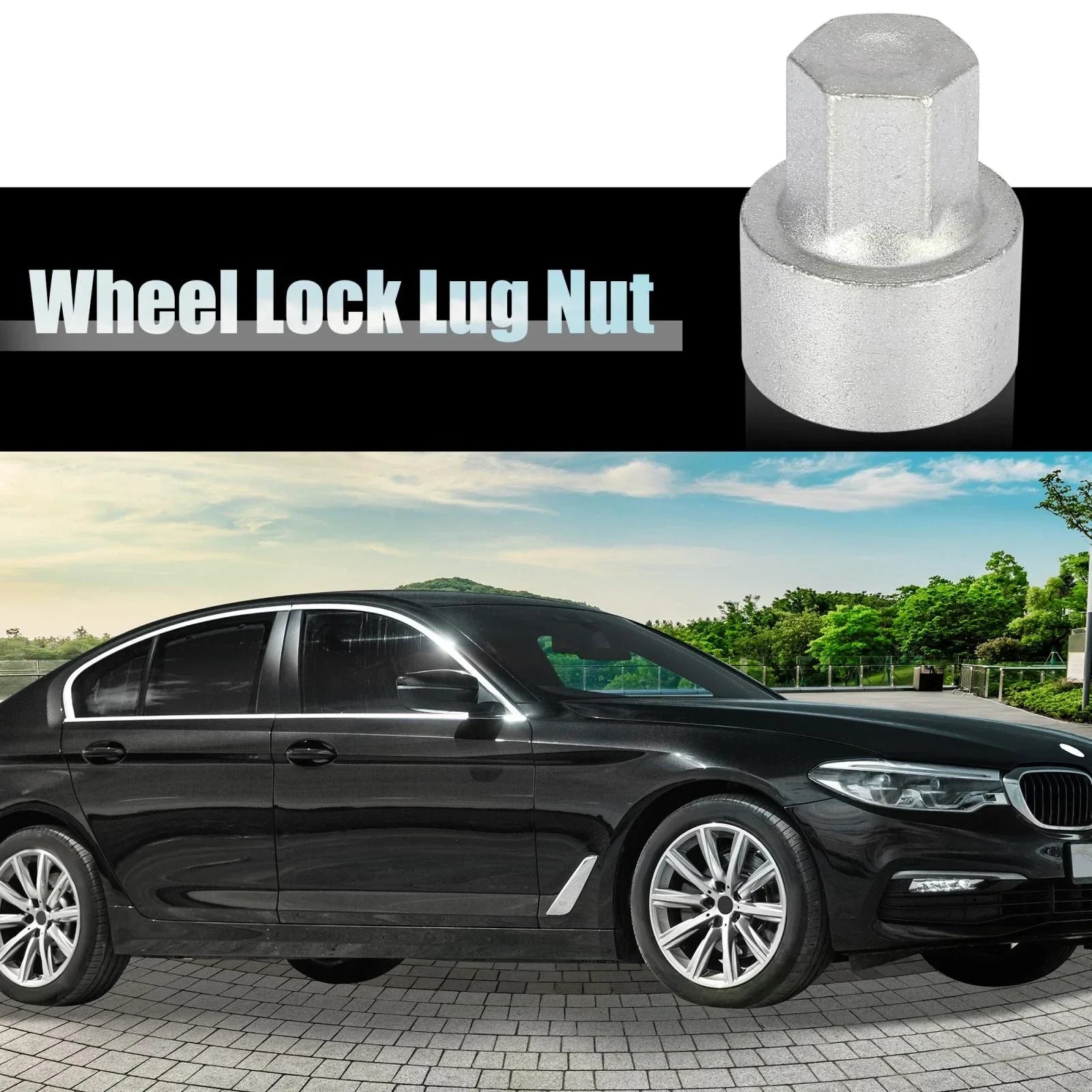 Wheel Lock Lug Nut Anti Theft Removal Key for BMW 3 Series 5 Series 7 Series