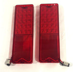 Pair Sequential LED Tail Lights Replacement for 1967-1972 Chevy Fleetside