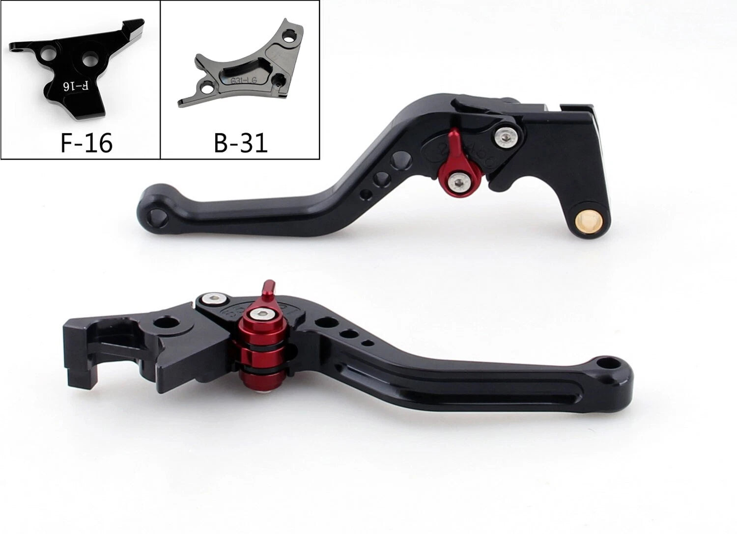 Short Adjustable Brake Clutch Levers for BMW G310R G310GS (2017–2018)