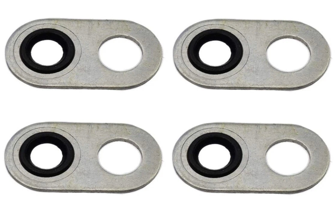 Set of 4 Engine Coolant Bypass Line Seal Rings for Buick Cadillac GMC