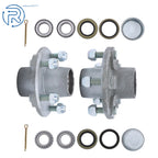 2X Hot Dipped Galvanized 5 Lug Hub Kit for Utility Boat Trailer