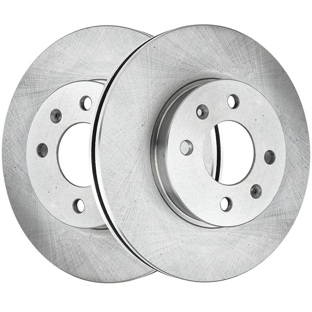 Front Disc Brake Rotors for Hyundai Accent, Kia Rio (2006–2011)