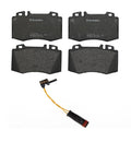 Brembo Front Brake Disc Pads & Sensor for Benz W203 W211 W219 C209 R230 (2000–2010)