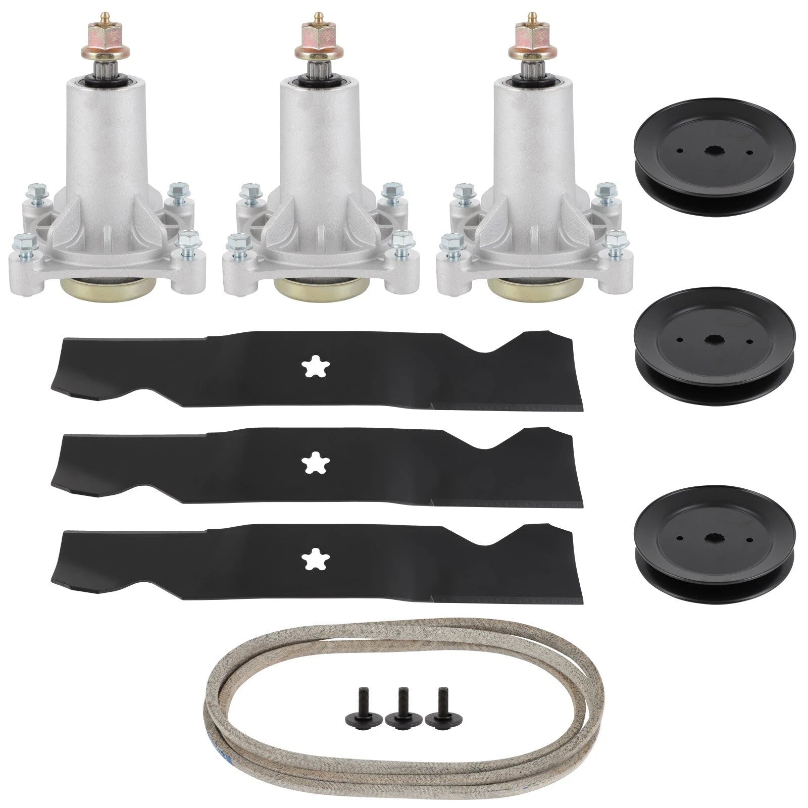 Mower Deck Rebuild Kit for Sears Craftsman (153535, 187292, 187256, 196103)