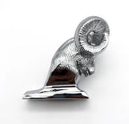 Chrome Metal Ram Head Hood Ornament for Dodge Ram (2002–2018)