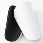 Mini Shin Guards Protective Gear for Youth Adults Black & White